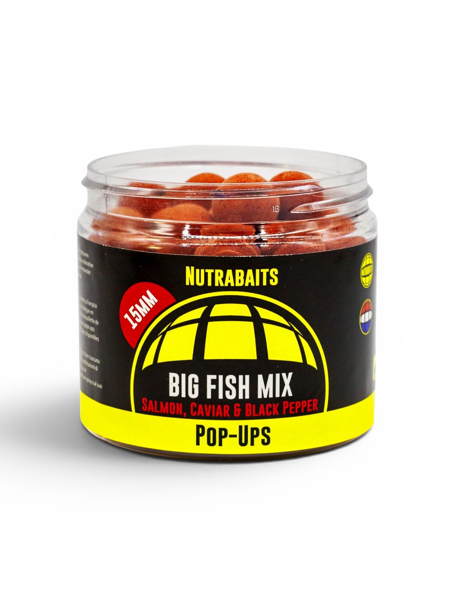 Big Fish Mix: Salmon, Caviar & Black Pepper Shelf Life Pop-Ups