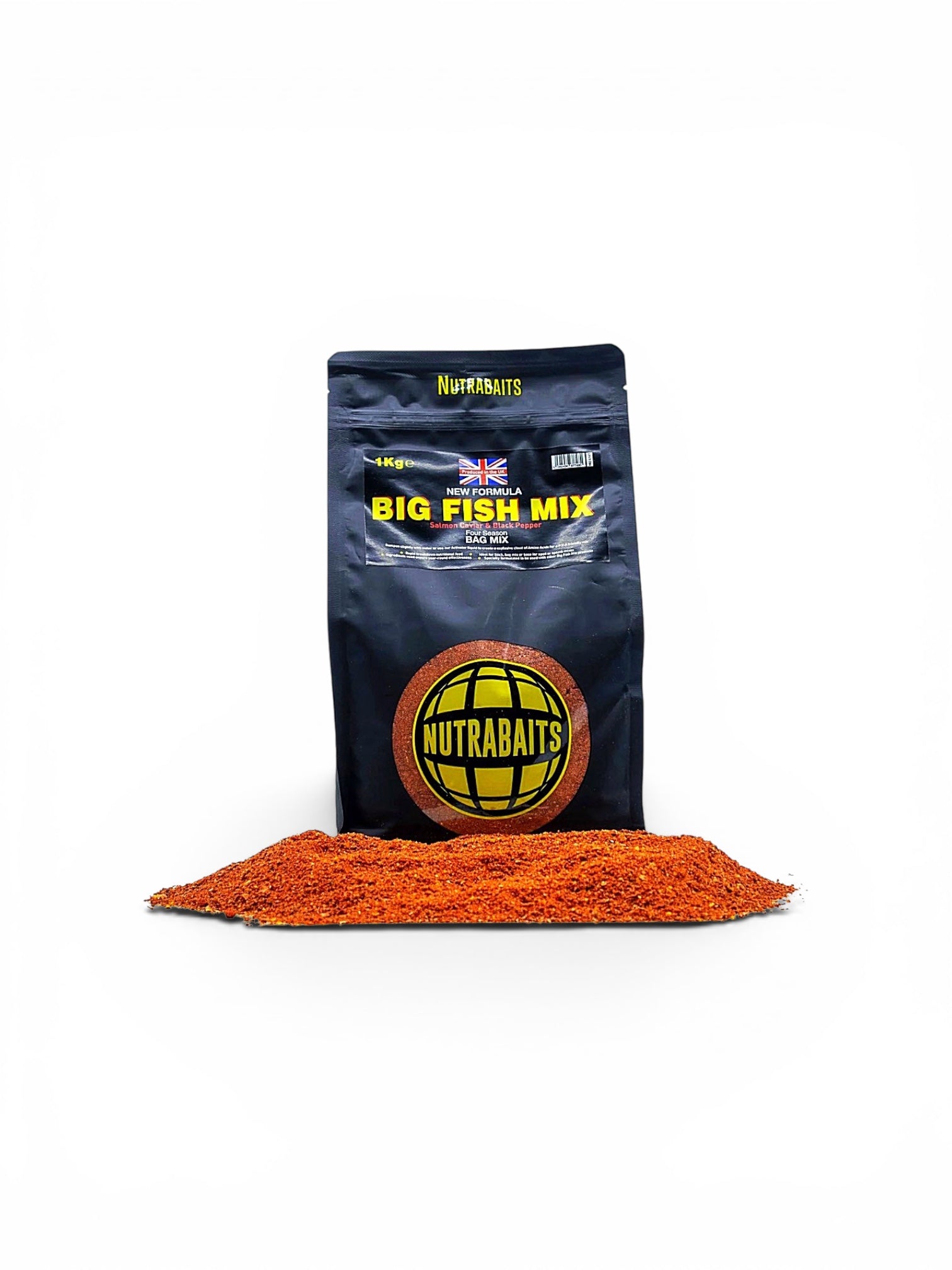 Big Fish Mix: Salmon, Caviar & Black Pepper Active Bag Mix
