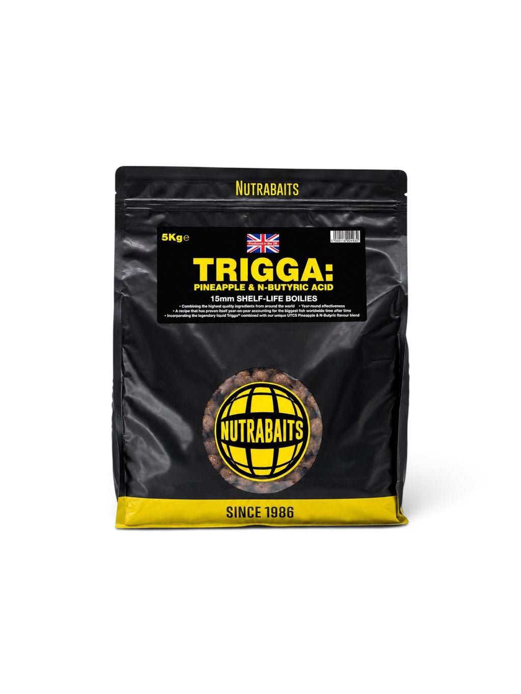 Trigga: Pineapple & N-Butyric Shelf-Life Boilies