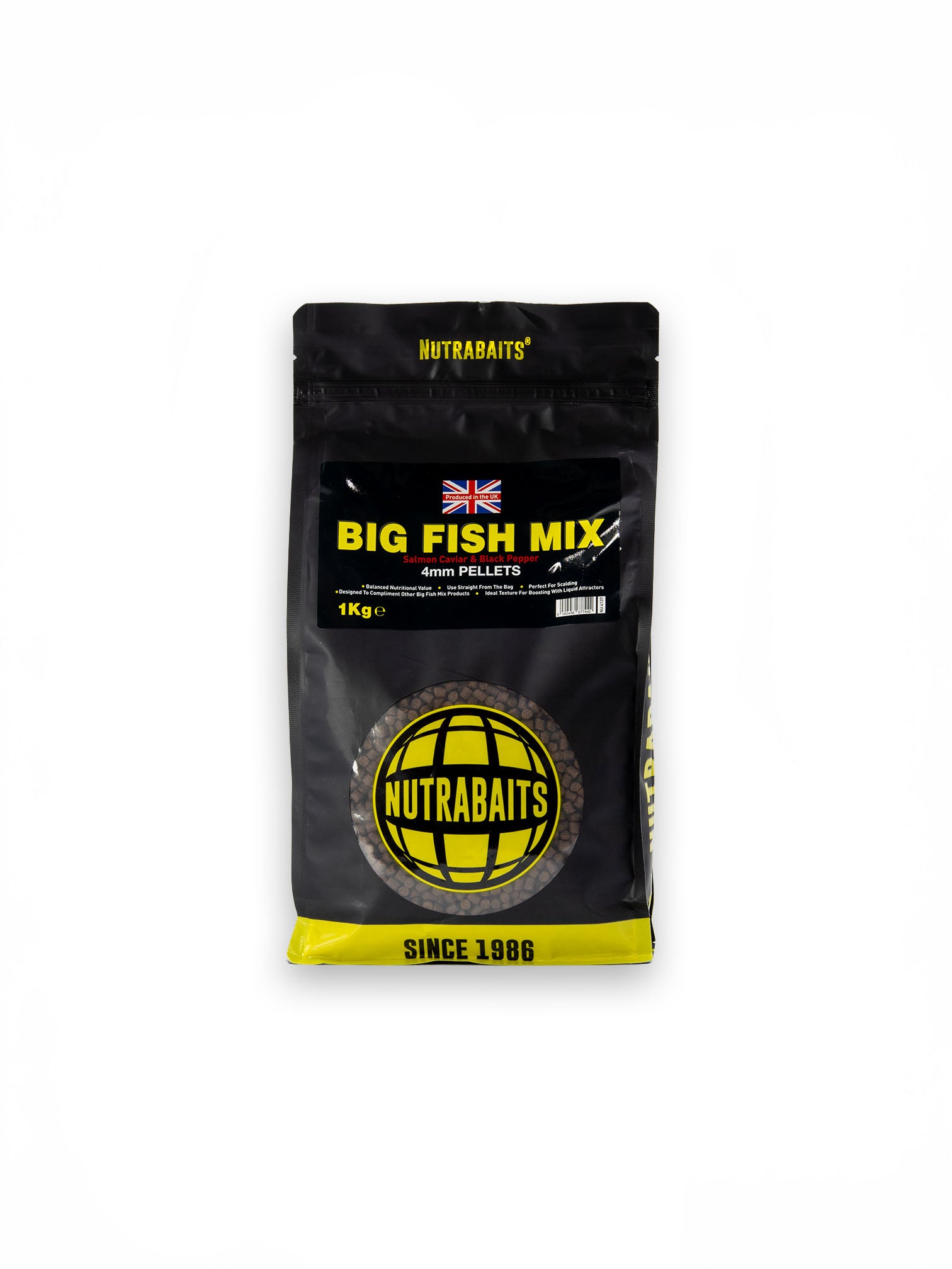 Big Fish Mix: Salmon, Caviar & Black Pepper Pellets
