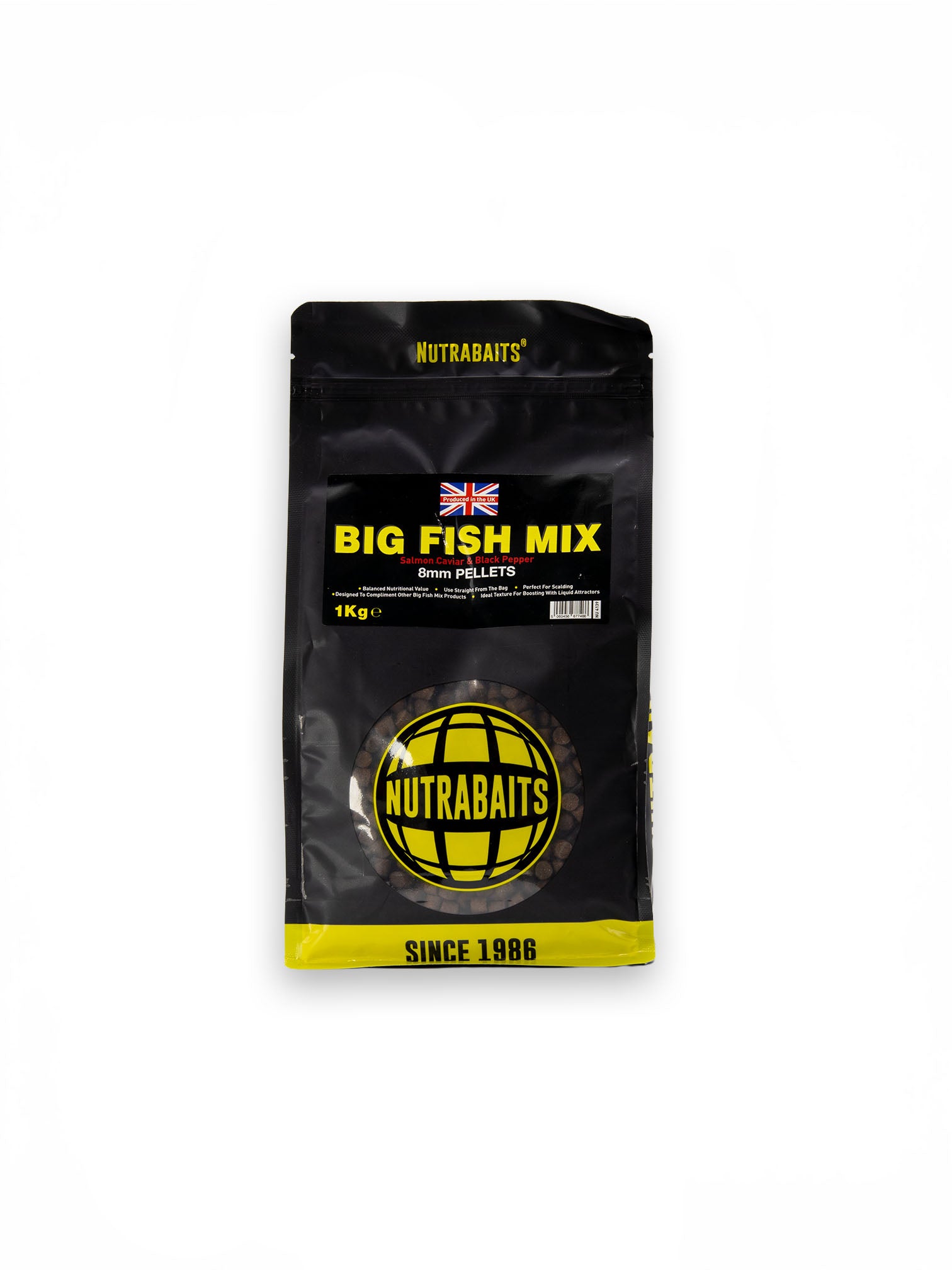 Big Fish Mix: Salmon, Caviar & Black Pepper Pellets