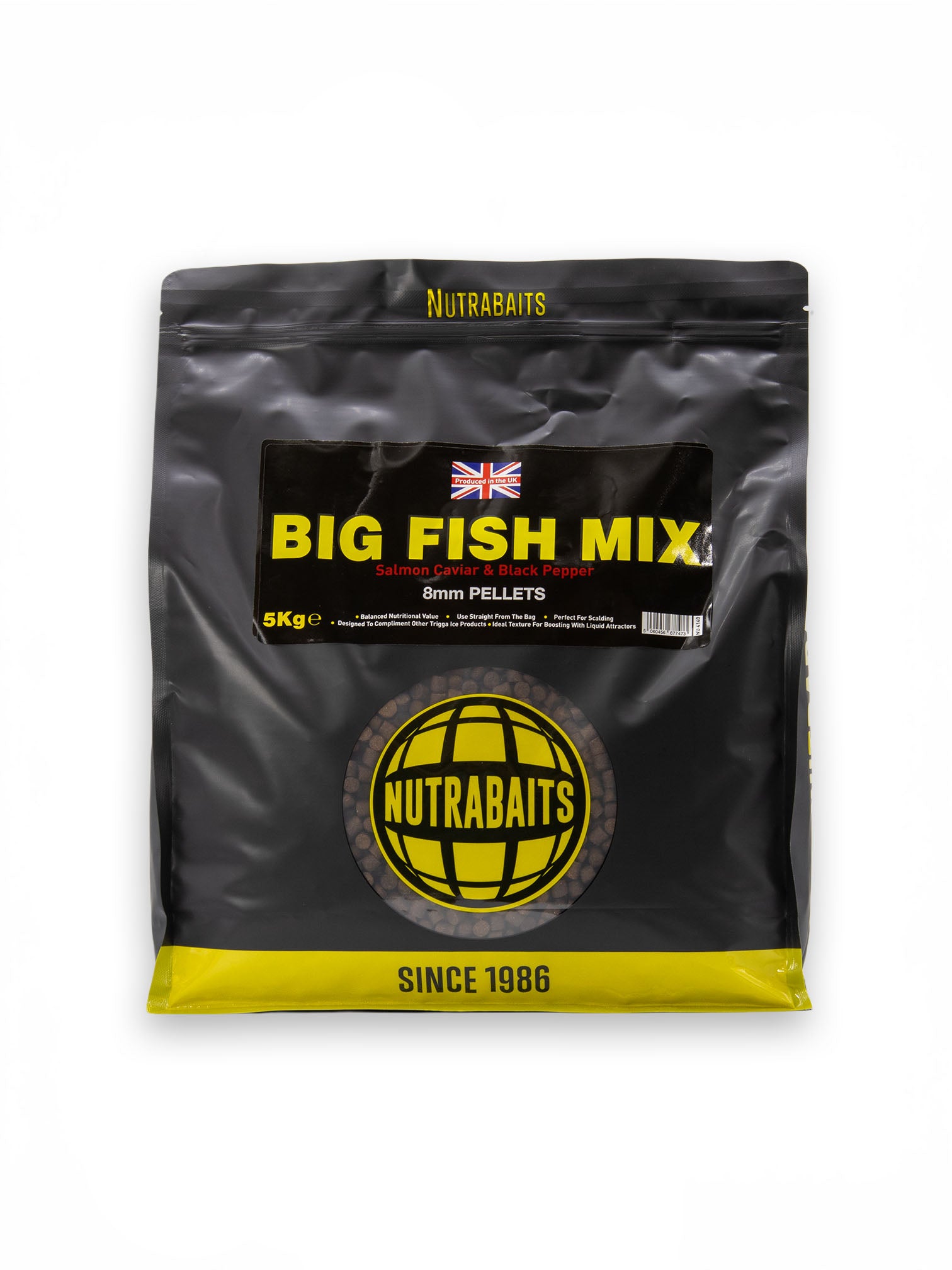 Big Fish Mix: Salmon, Caviar & Black Pepper Pellets
