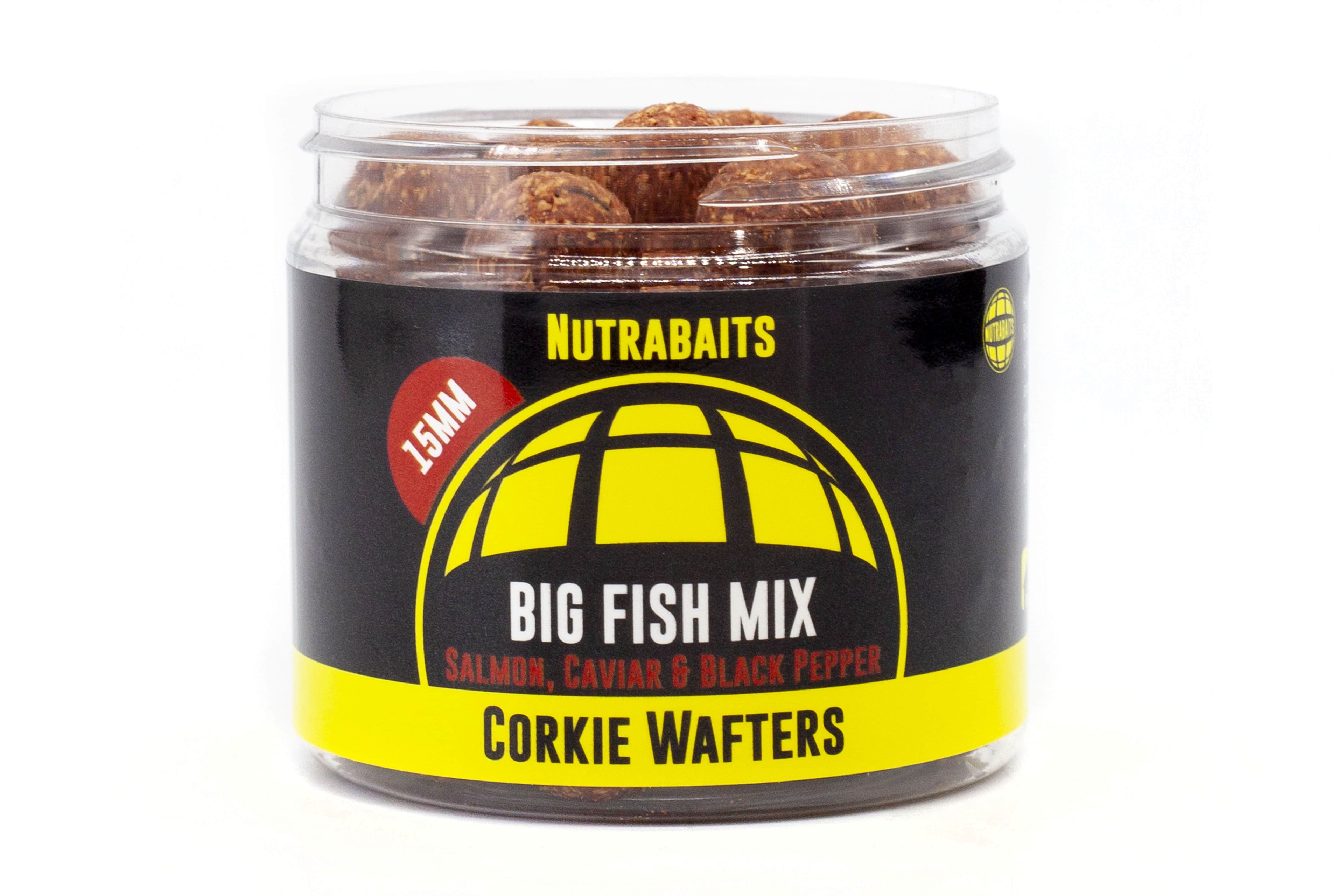 Big Fish Mix: Salmon, Caviar & Black Pepper Corkie Wafters
