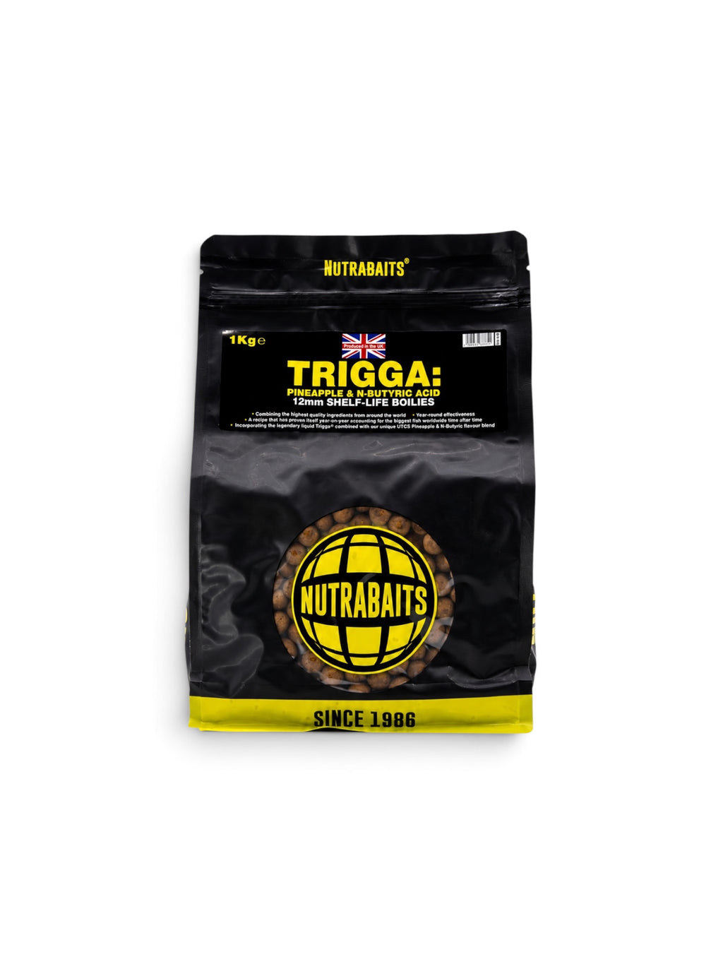 Trigga: Pineapple & N-Butyric Shelf-Life Boilies