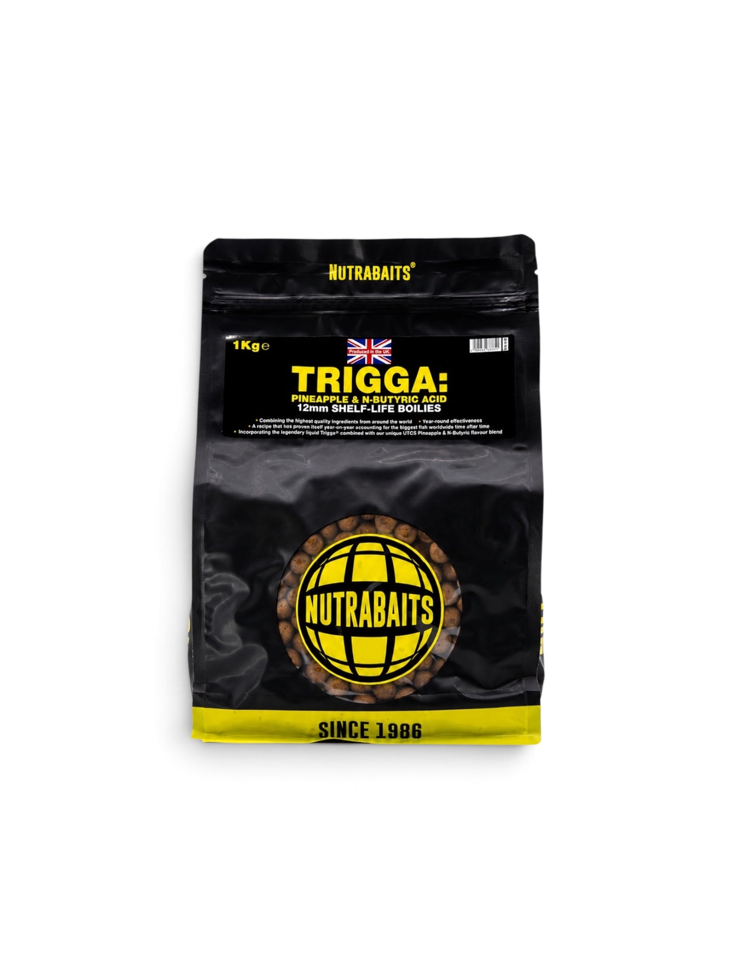 Trigga: Pineapple & N-Butyric Shelf-Life Boilies