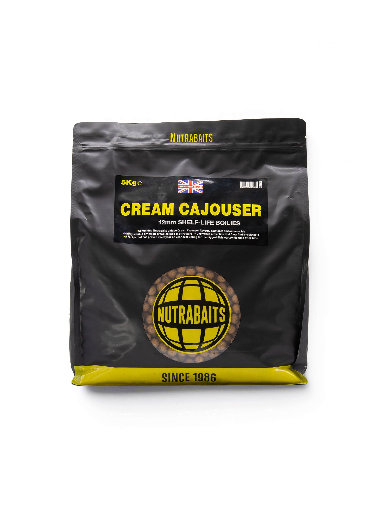 Cream Cajouser Shelf-Life Boilies