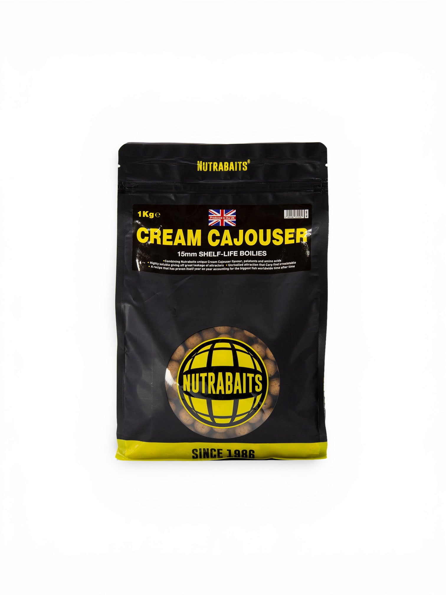 Cream Cajouser Shelf-Life Boilies