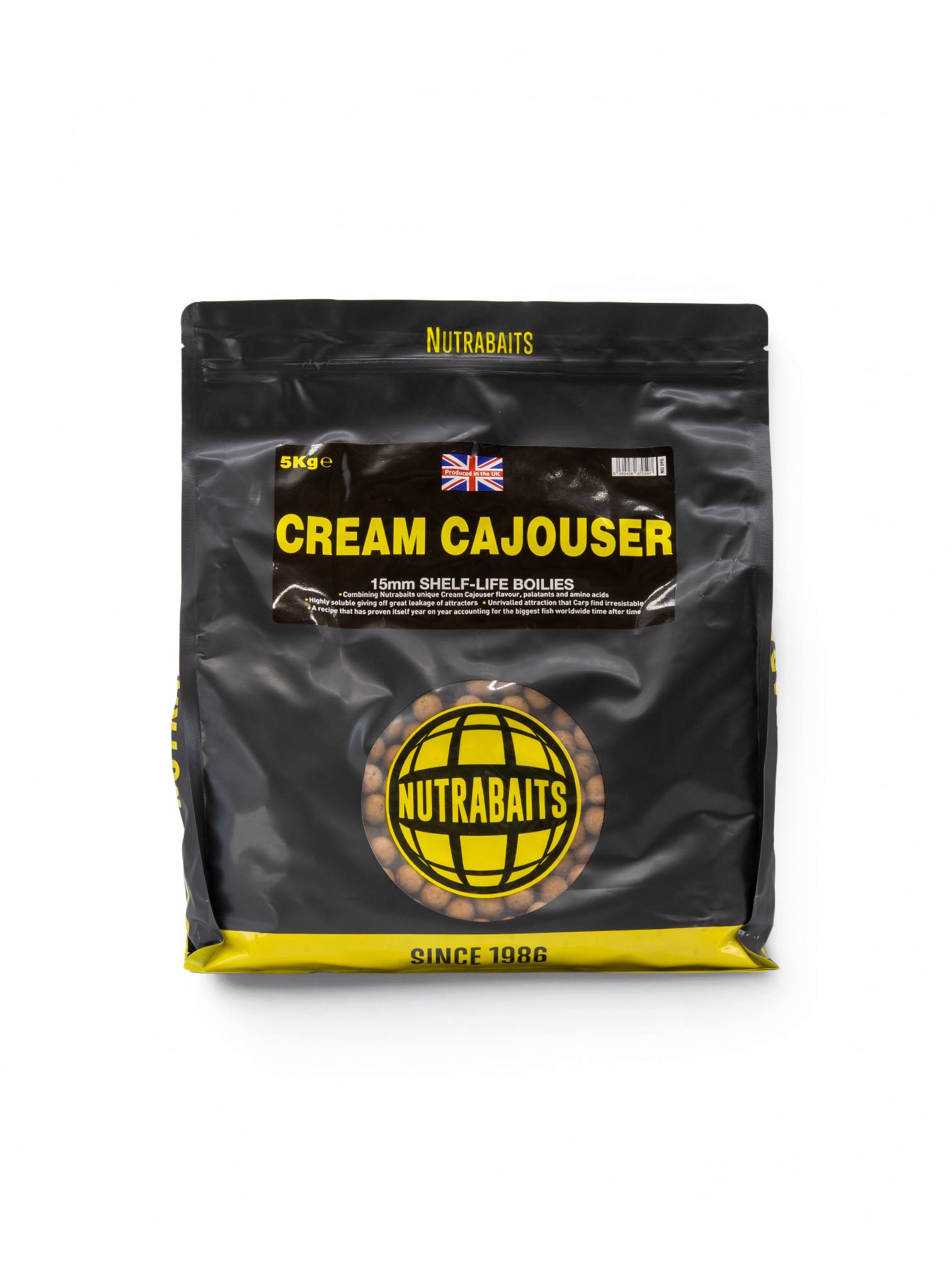 Cream Cajouser Shelf-Life Boilies
