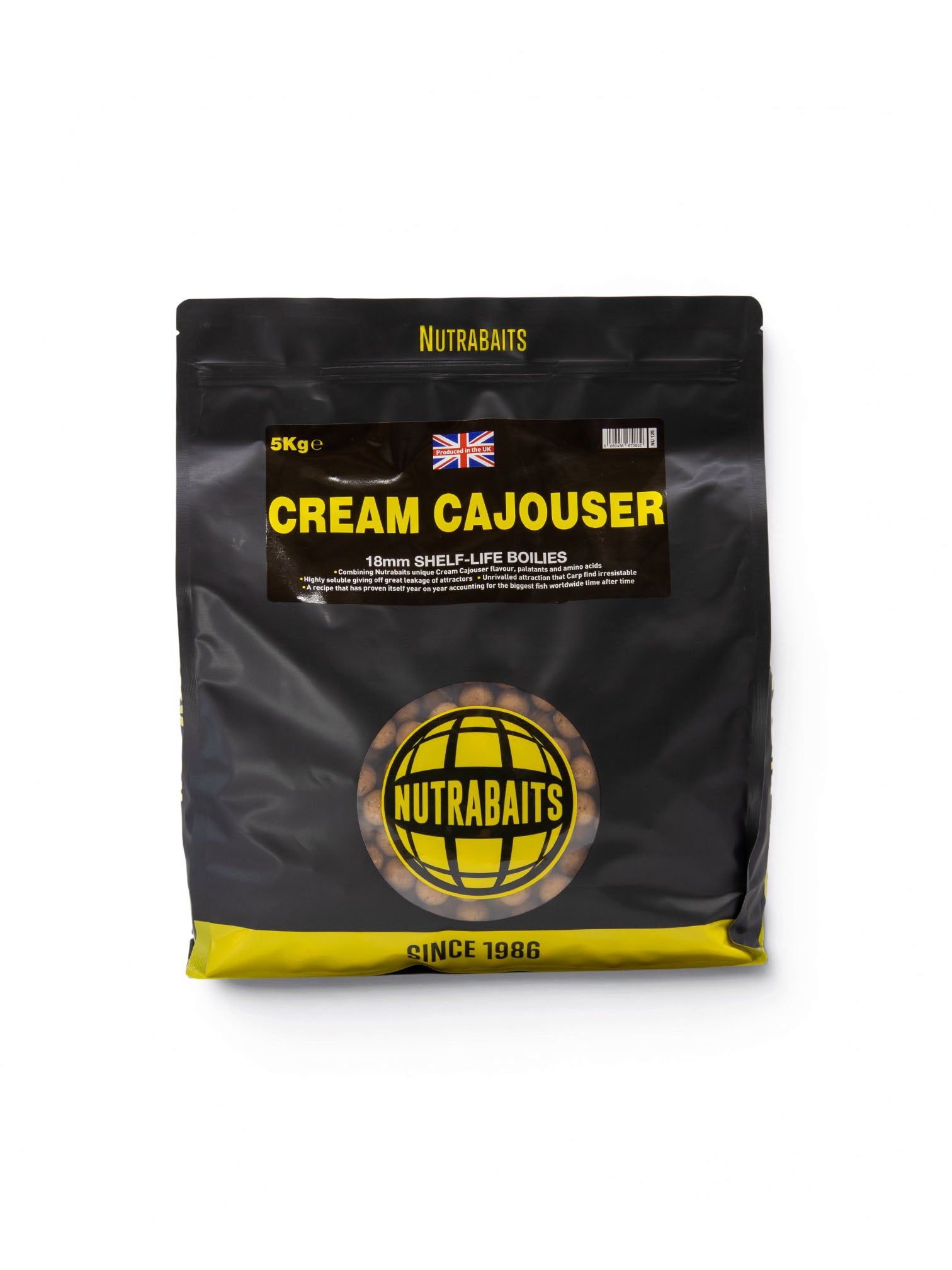 Cream Cajouser Shelf-Life Boilies