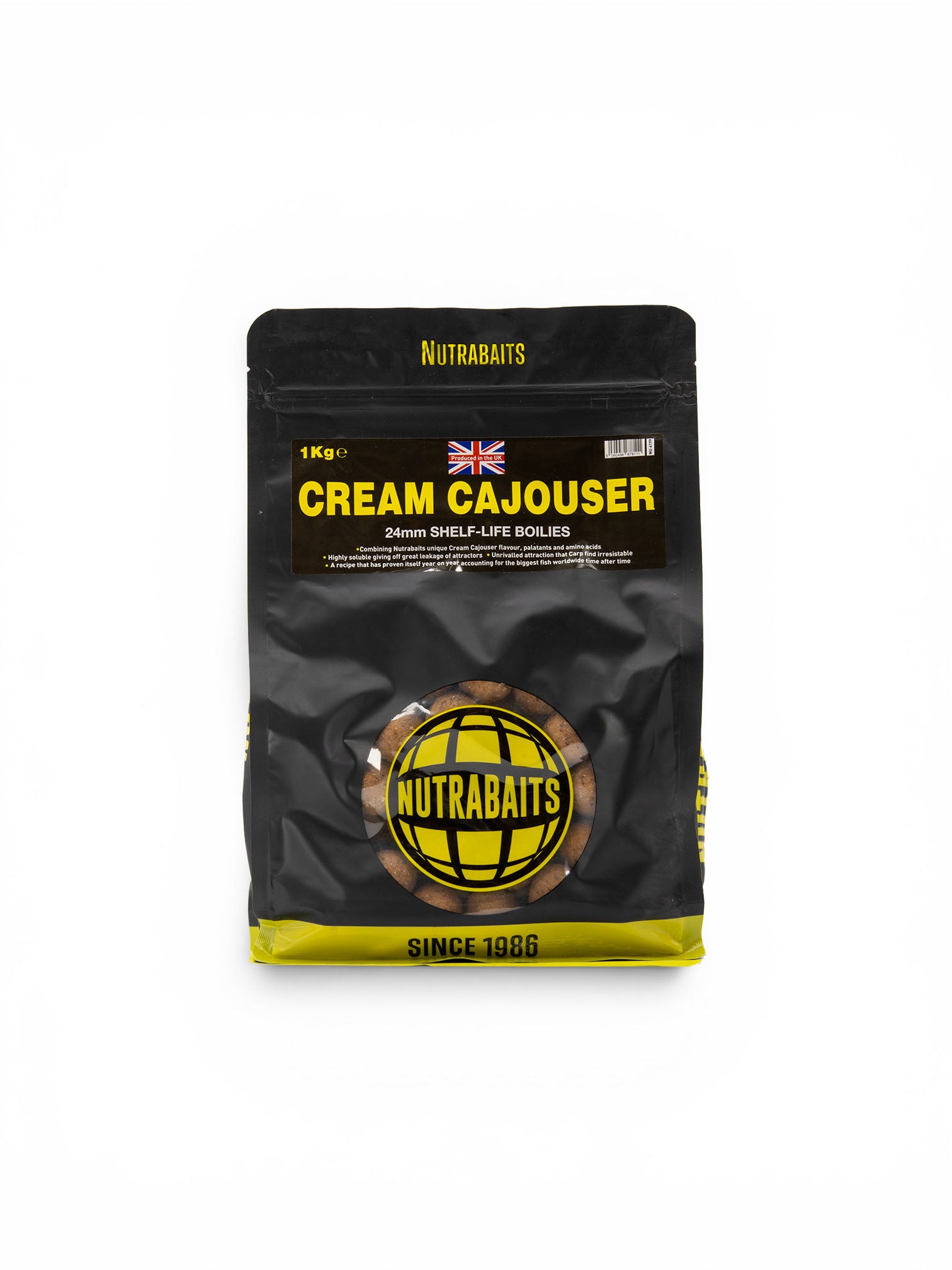 Cream Cajouser Shelf-Life Boilies