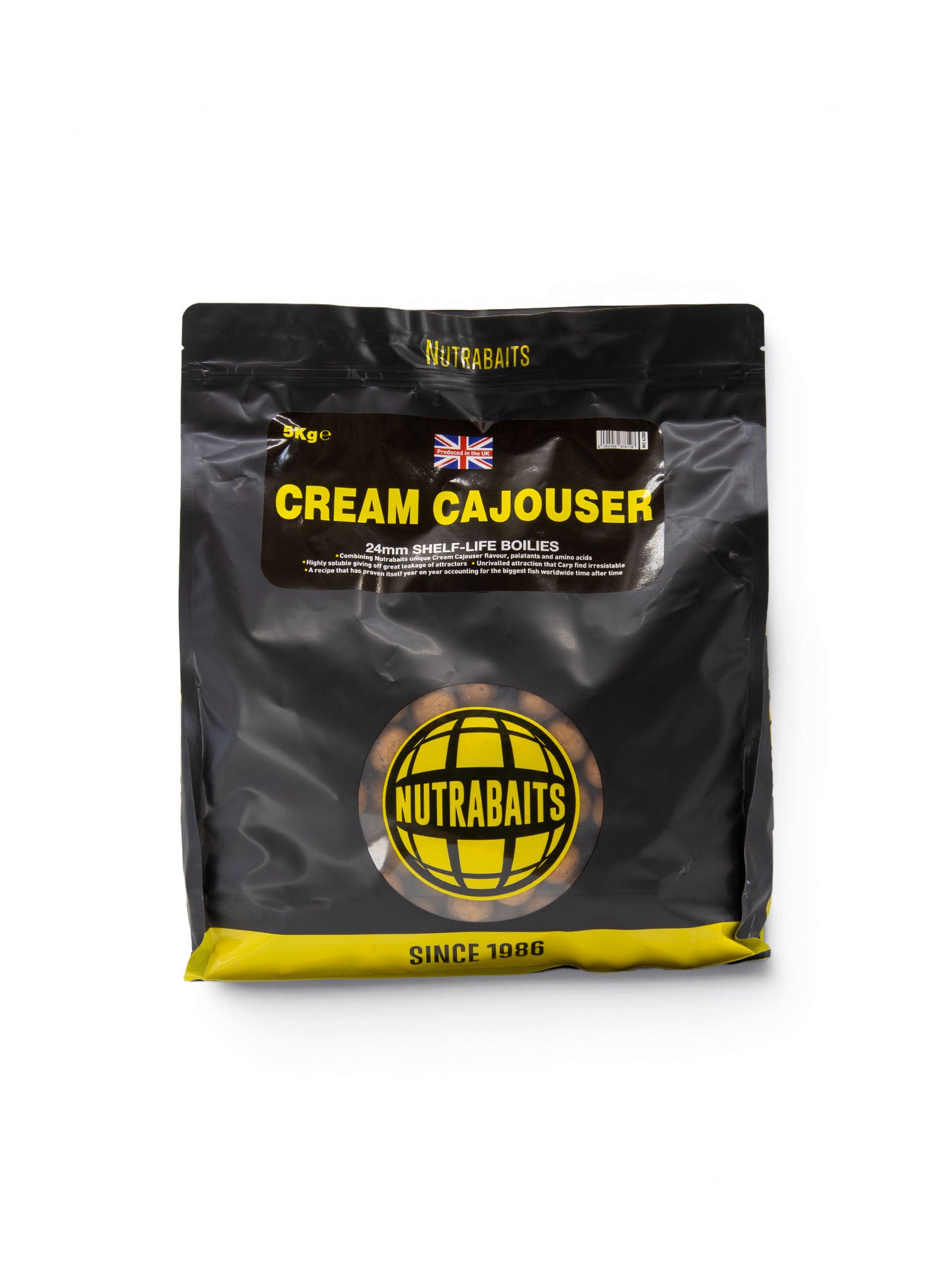 Cream Cajouser Shelf-Life Boilies