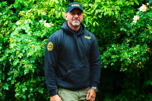 Black Hooded Sweatshirt