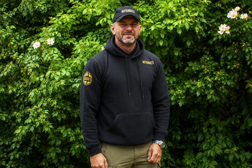 Black Hooded Sweatshirt