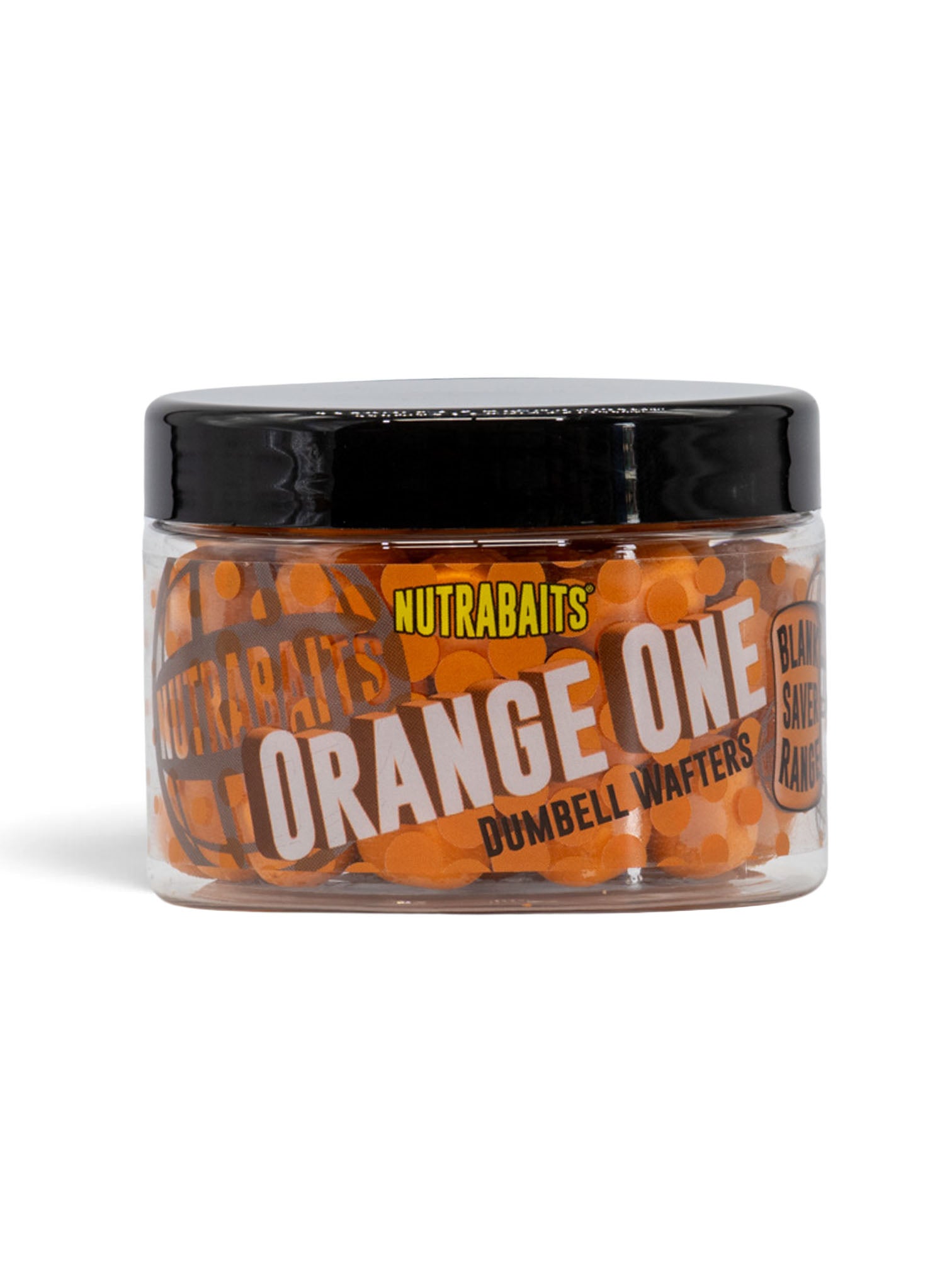 Blank Saver: Orange One Dumbell Wafter