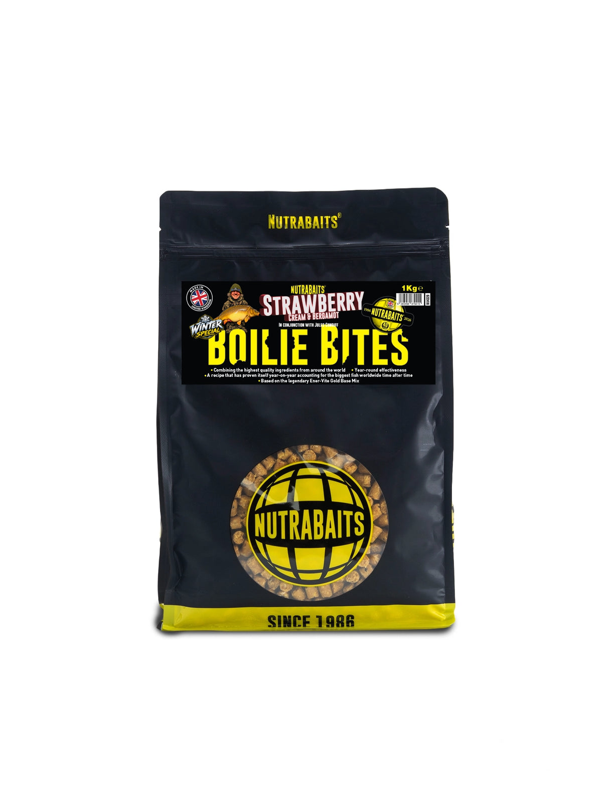 Winter Special - Strawberry Cream & Bergamot Shelf-Life Boilie Bites