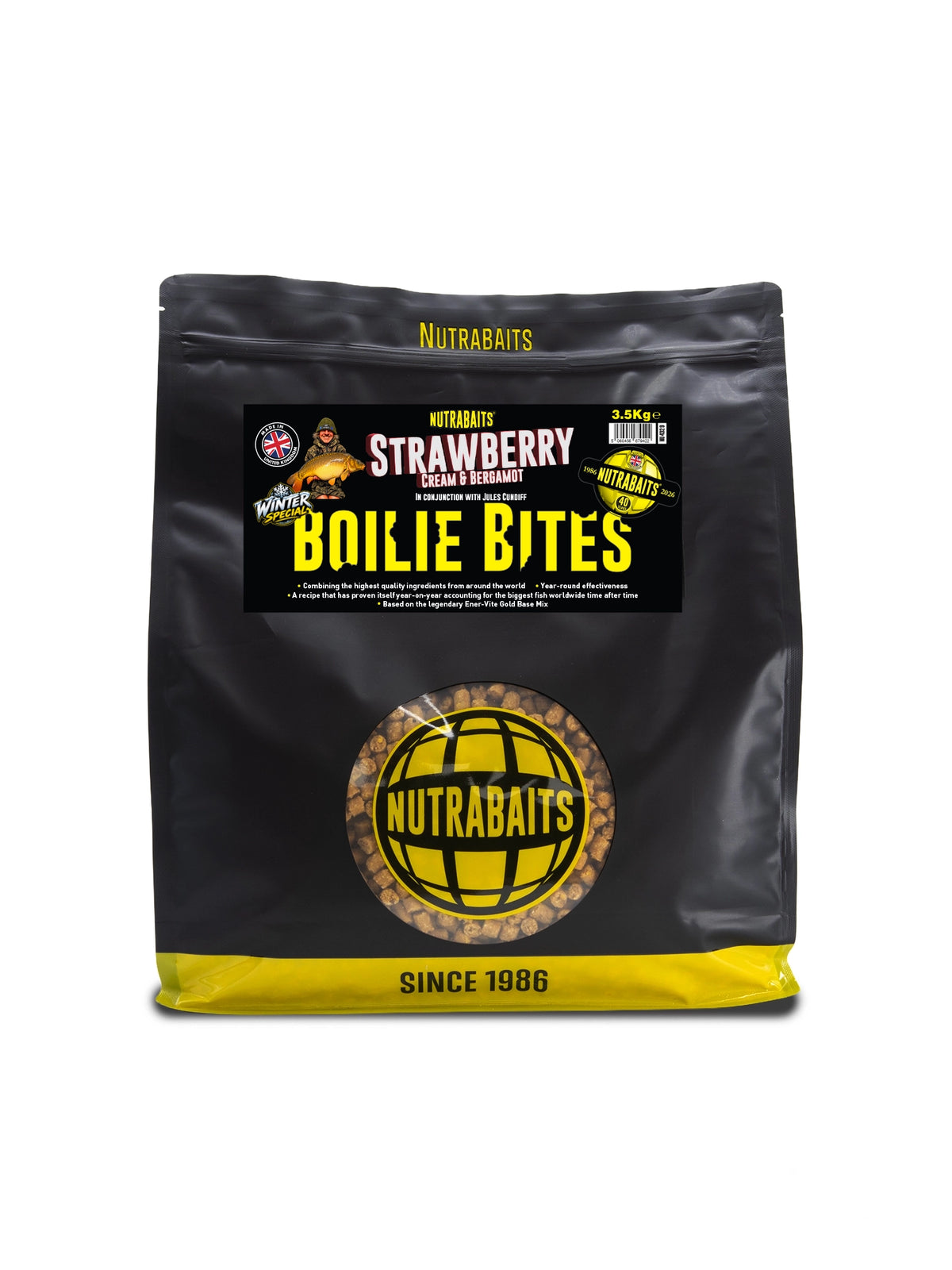 Winter Special - Strawberry Cream & Bergamot Shelf-Life Boilie Bites