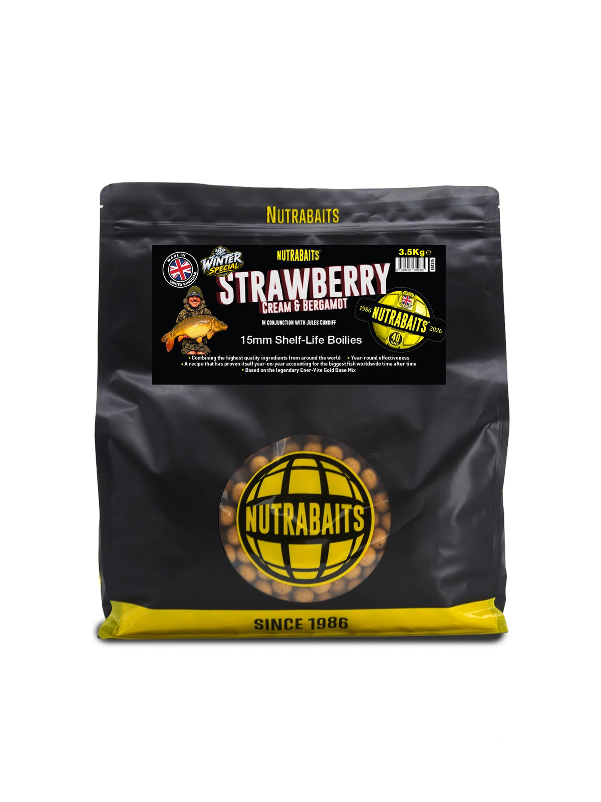Winter Special - Strawberry Cream & Bergamot Shelf-Life Boilies