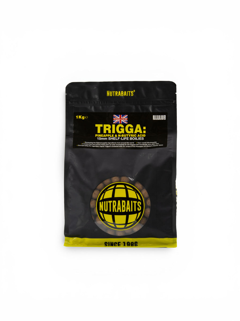Trigga: Pineapple & N-Butyric Shelf-Life Boilies