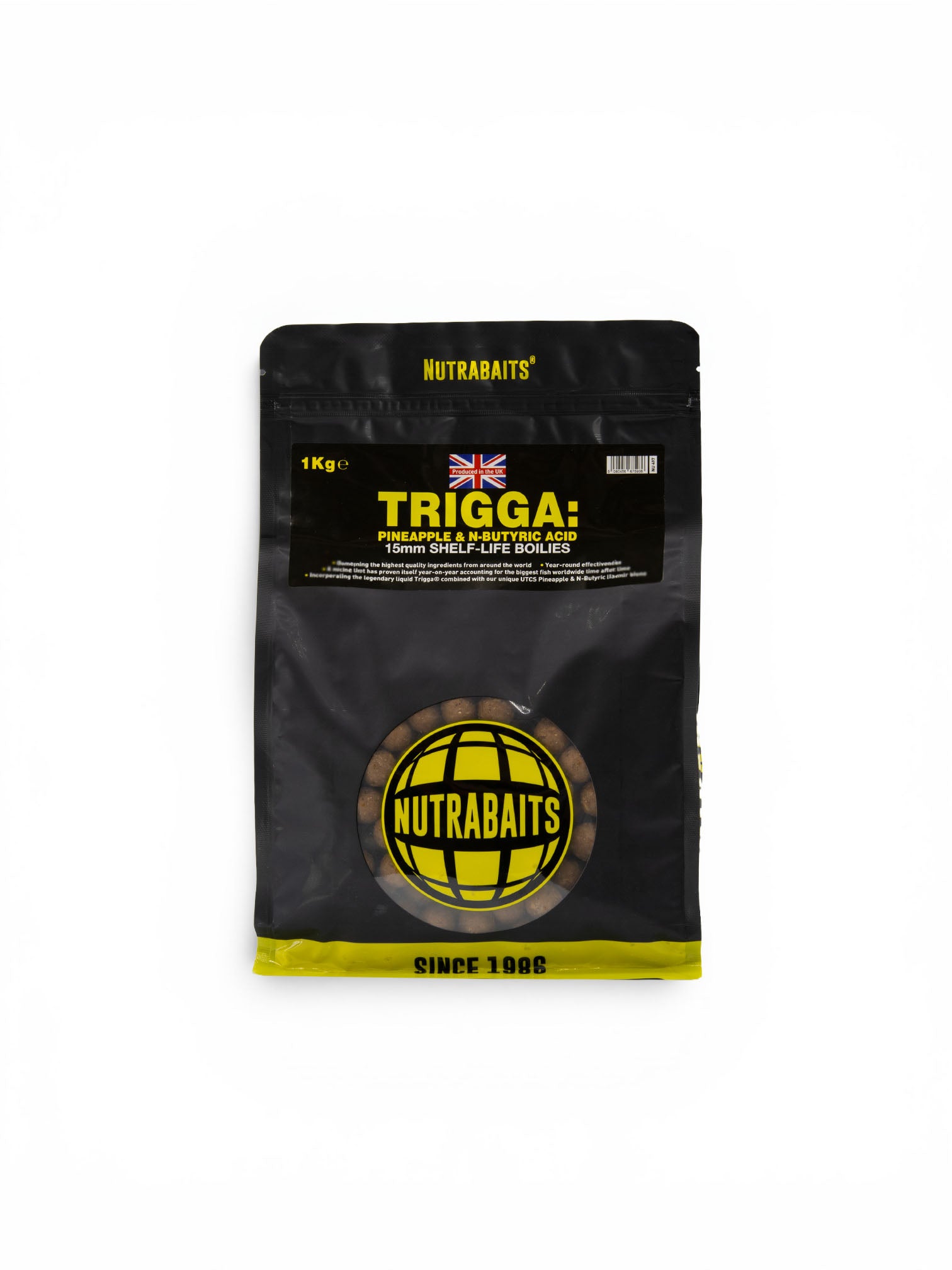 Trigga: Pineapple & N-Butyric Shelf-Life Boilies