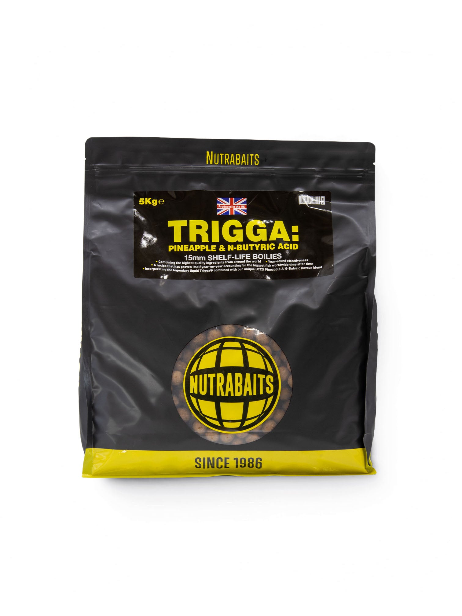 Trigga: Pineapple & N-Butyric Shelf-Life Boilies