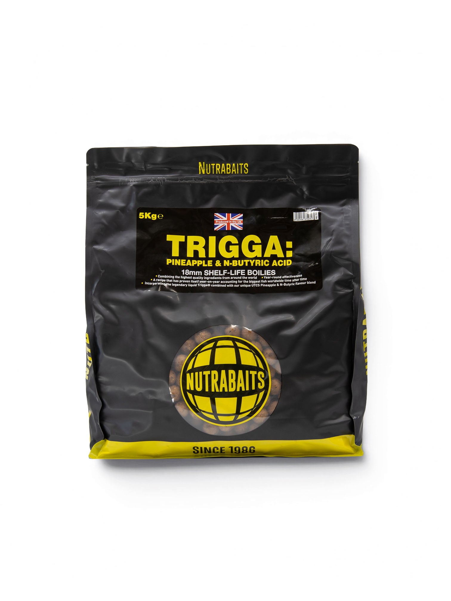 Trigga: Pineapple & N-Butyric Shelf-Life Boilies