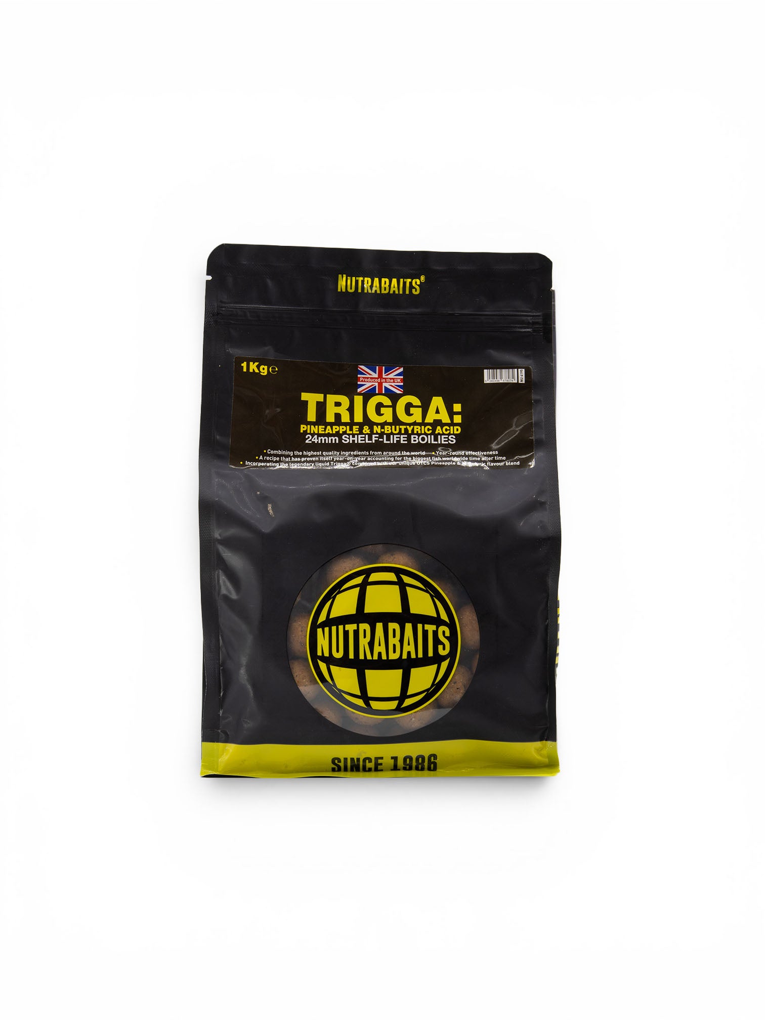 Trigga: Pineapple & N-Butyric Shelf-Life Boilies