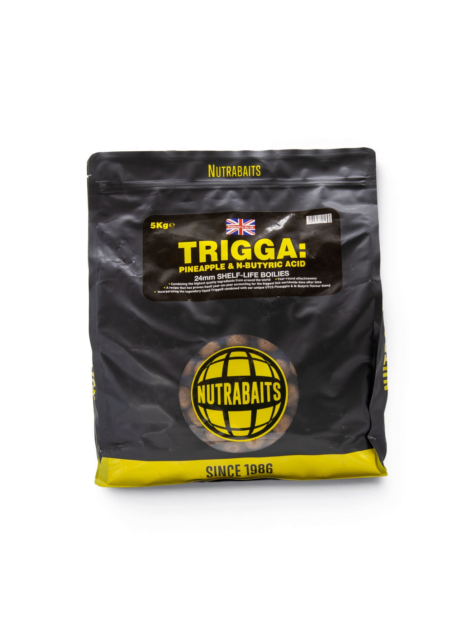 Trigga: Pineapple & N-Butyric Shelf-Life Boilies