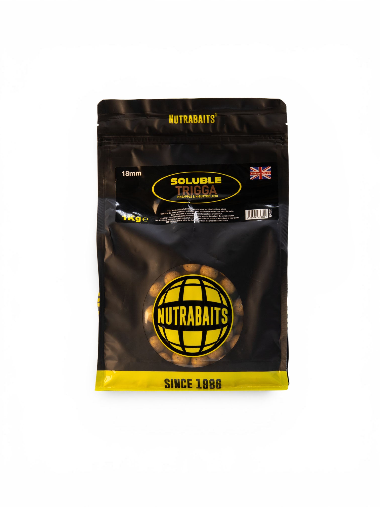 Trigga: Pineapple & N-Butyric Acid Shelf-Life Soluble Boilies