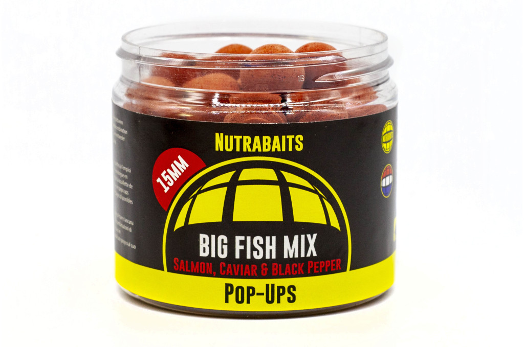 Nutrabaits - Big Fish Mix: SC&BP Shelf Life Pop-Ups - Carp Bait